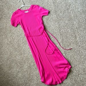 Anthropologie Ribbed Midi Dress